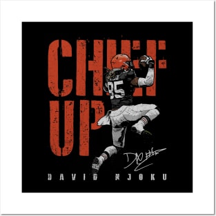 David Njoku Cleveland Chief Up Posters and Art